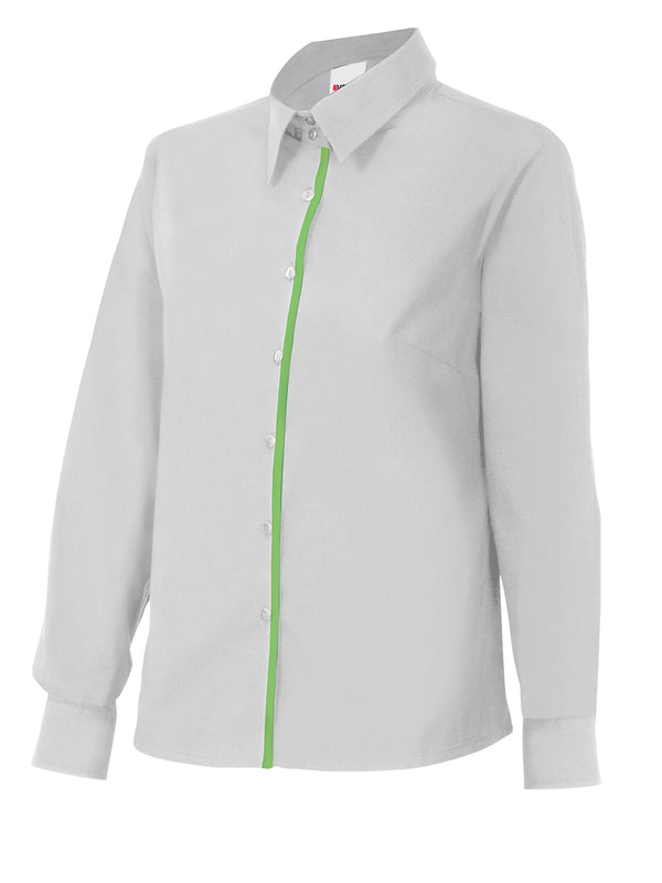 CHEMISE ML FEMME BLANC