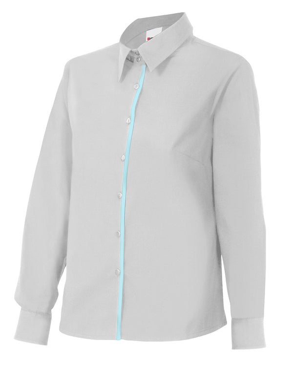 CHEMISE ML FEMME BLANC