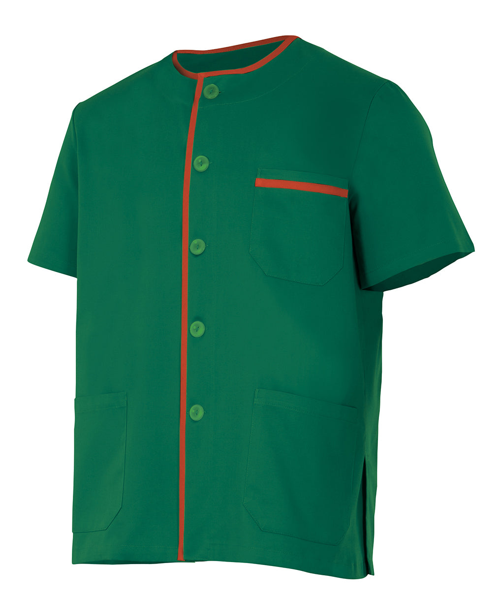 TUNIQUE BOUTONS VERT