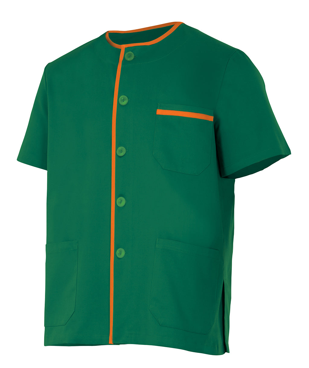 TUNIQUE BOUTONS VERT