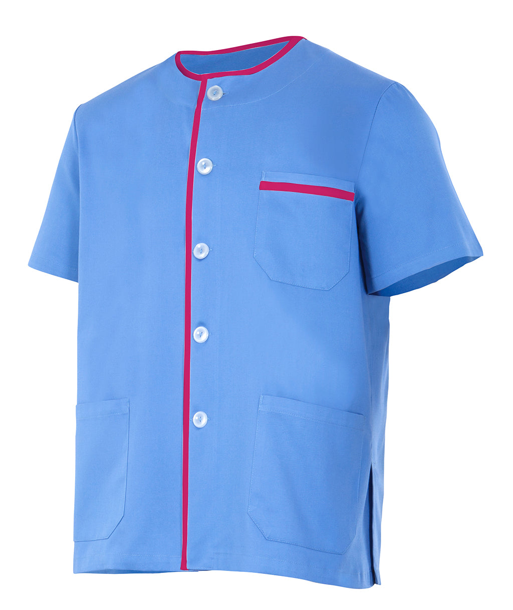 TUNIQUE BOUTONS BLEU CIEL