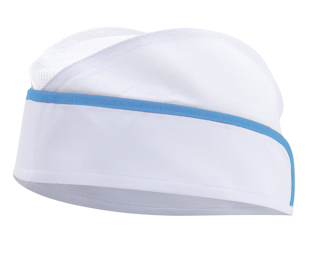 BONNET MILITAIRE RÉSILLE BLANC