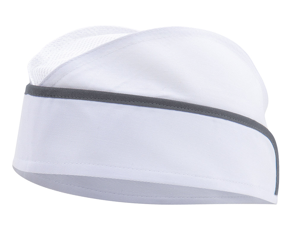 BONNET MILITAIRE RÉSILLE BLANC