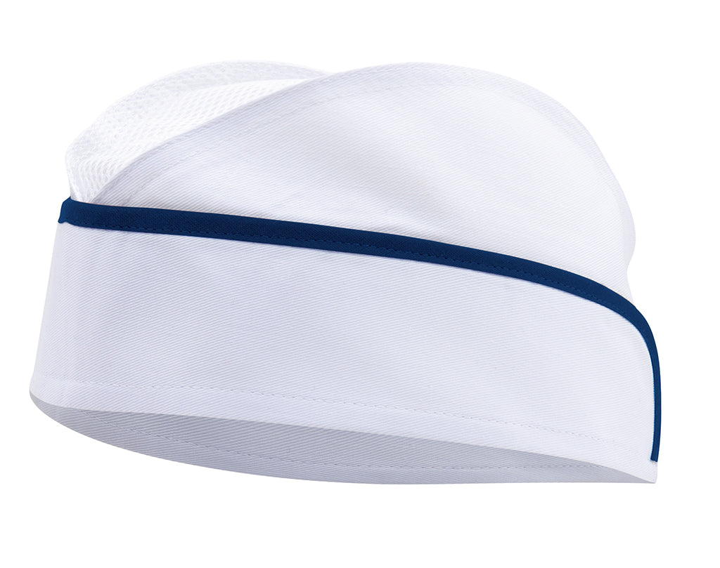 BONNET MILITAIRE RÉSILLE BLANC