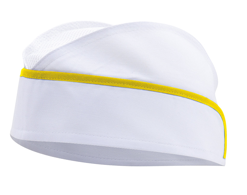 BONNET MILITAIRE RÉSILLE BLANC