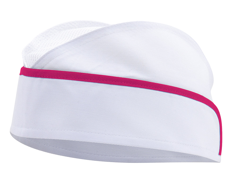 BONNET MILITAIRE RÉSILLE BLANC