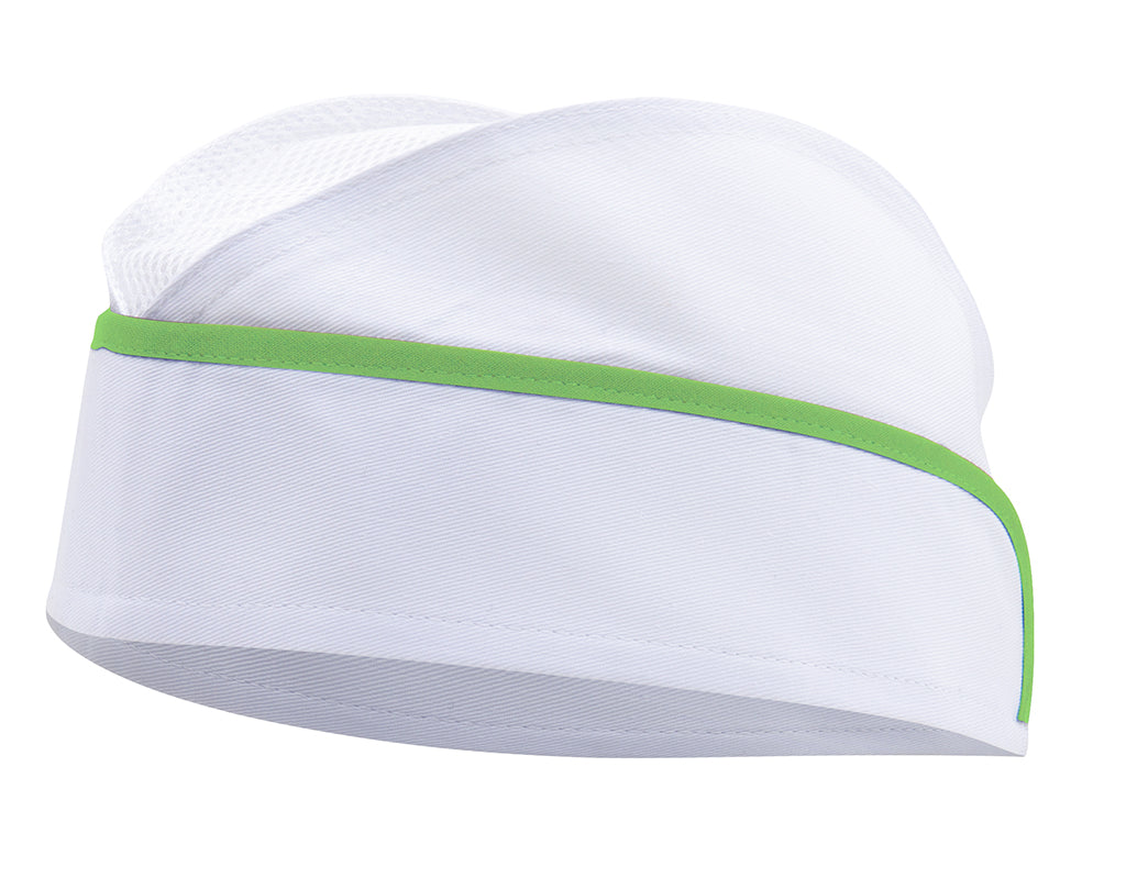 BONNET MILITAIRE RÉSILLE BLANC