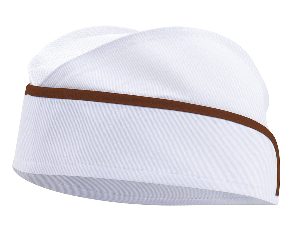 BONNET MILITAIRE RÉSILLE BLANC