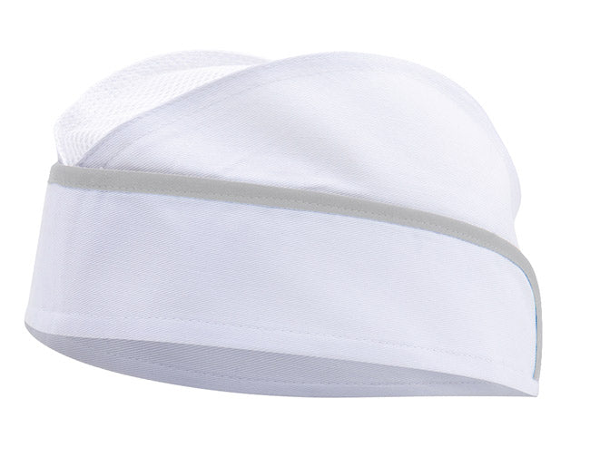 BONNET MILITAIRE RÉSILLE BLANC