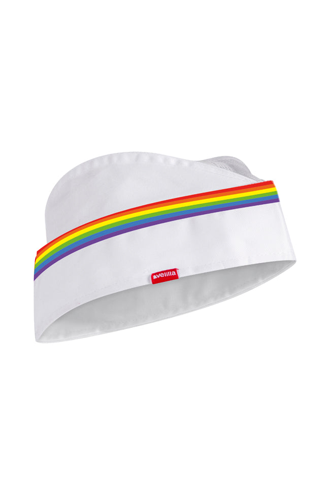 BONNET MILITAIRE RÉSILLE BLANC