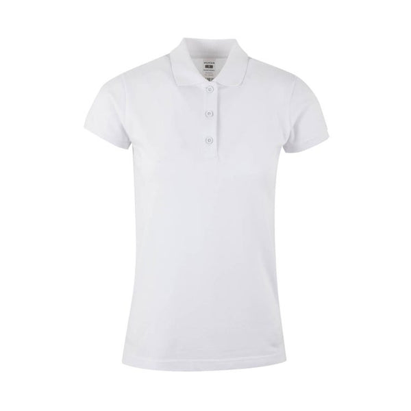 POLO FEMME MANCHES COURTES BLANC - MACKAY WOMAN