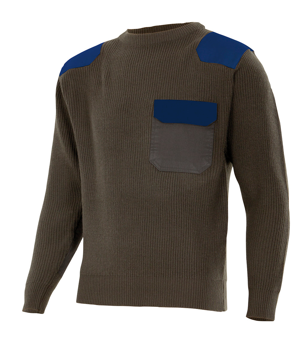 HUNTER GREEN JERSEY SWEATER